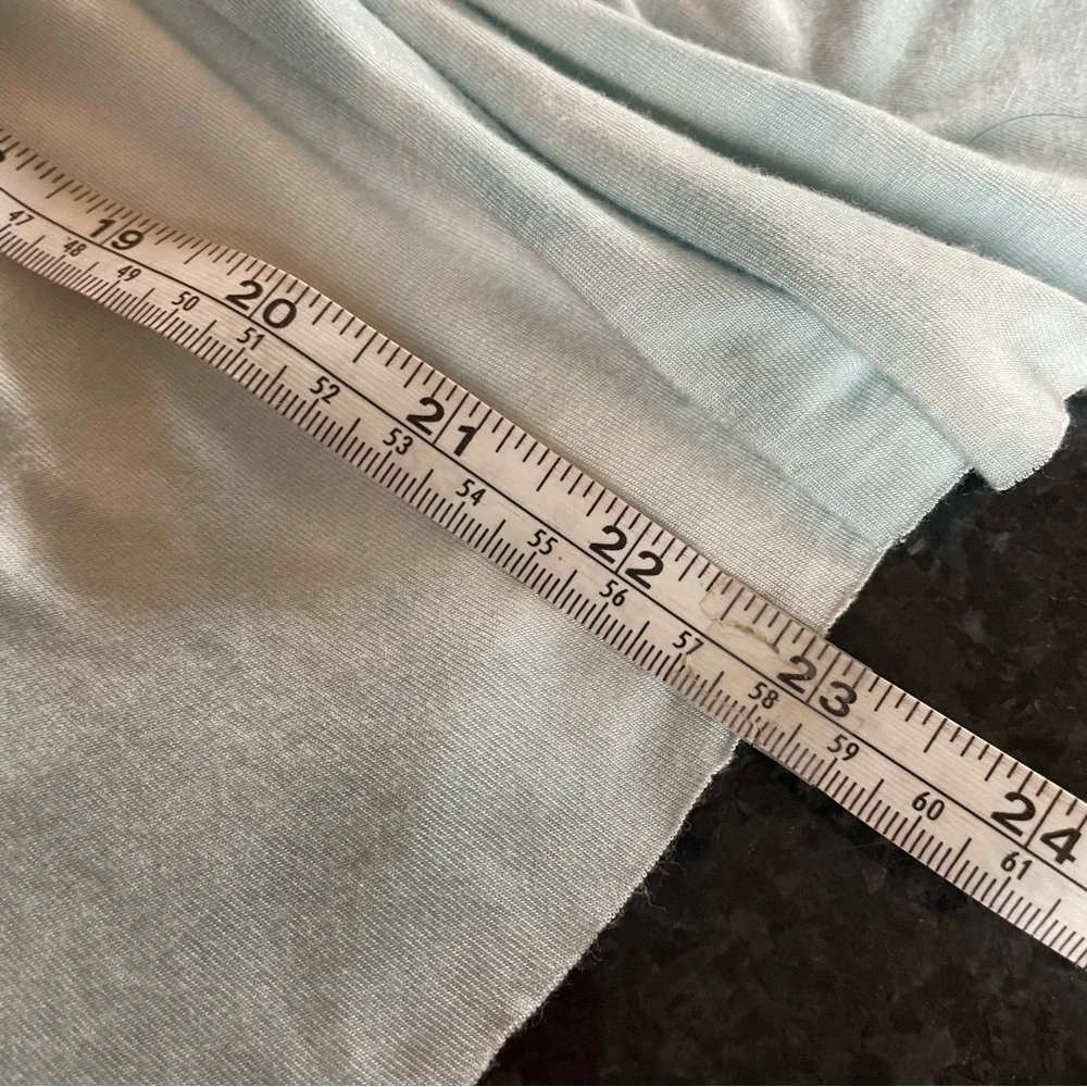 American Eagle Outfitters sky blu & white the dye summer sleeveless Top size S - Picture 10 of 10